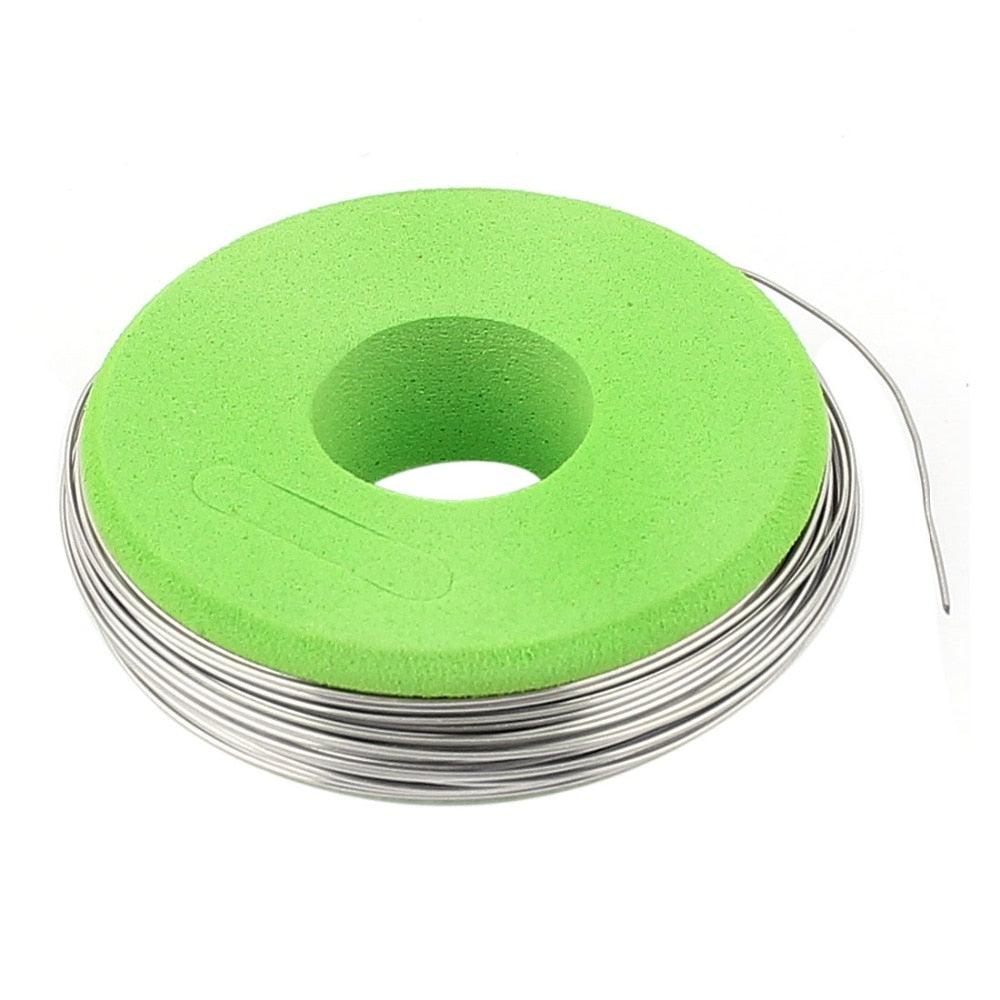 uxcell Hot Sale 1pcs 7.5m 24.6ft Nichrome Wire Dia 0.5mm Cr20Ni80 Heating Wire 24 Gauge AWG Roll 5.551Ohm/m Resistance Wire