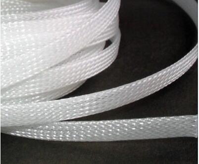 10M/1LOT 3MM 4MM 6MM 8MM 10MM 12MM 16MM Flat PET Sleeves Braided Expandable Cable Wire Snakeskin Sleeving black red blue green