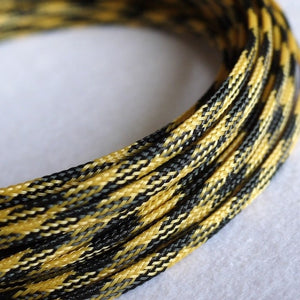 10M/1LOT 3MM 4MM 6MM 8MM 10MM 12MM 16MM Flat PET Sleeves Braided Expandable Cable Wire Snakeskin Sleeving black red blue green