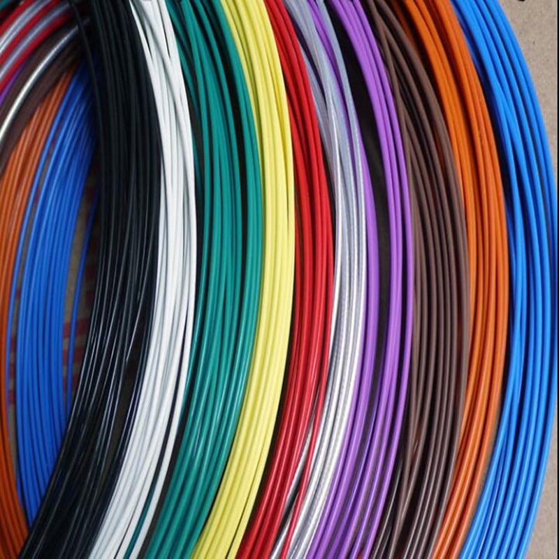 teflo high temperature signal cable 10 11 13 14 16 18 20 22 24 26 28 30AWG multicolor Silver Plated STRANDED PTFE earphone Wire